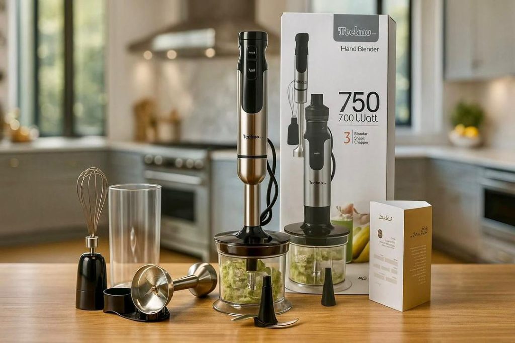 گوشت کوب برقی سه کاره تکنو وار مدل 6500